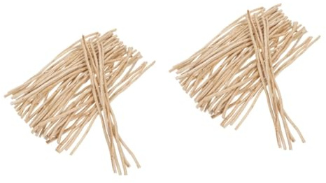 Ipetboom 100pcs Essential Oil Diffuser Sticks Fragrance Replacement Sticks for Oil Diffuser Wand Use in Home Office