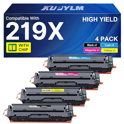 219X 219A Compatible pour HP 219X MFP 3302FDWG 3302SDWG Toner avec Puce