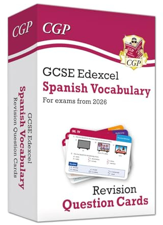 New GCSE Edexcel Spanish: Vocabulary Revision Question Cards (for exams from 2026) (CGP Edexcel GCSE Spanish)
