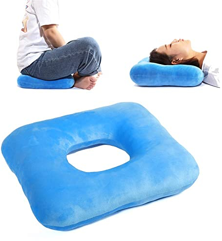 Anti-Dekubitus Polster Atmungsaktives Komfort-Sitzkissen Medizinische für Hämorrhoiden, Schwangerschaft, Druckstellen, Rollstuhl, längeres Sitzen, für den täglichen Gebrauch Behandlung Hämorrhoiden