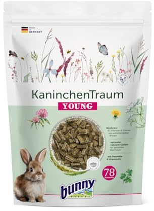 BUNNY ALIMENTO SUEÑO Conejo Enano Joven 600GR