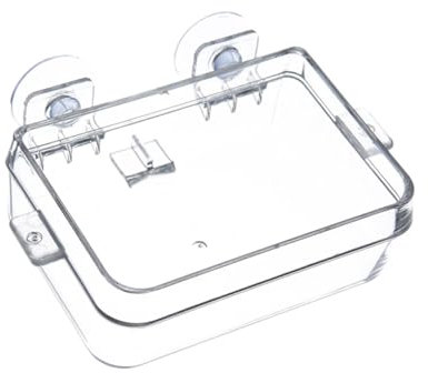 BESPORTBLE Acryl-Reptilien-fütterungsbox Mit Saugnapf Transparente Futter Und Wasserschale Für Schlangen Eidechsen Und Skorpione Entfliehen Verhindern Leicht Zu Reinigen Für Terrarien