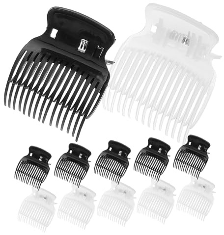 FOMIYES Pinzas Para Rulos Voluminizadores Rizador Eléctrico Protección Térmica Diseño Ligero.