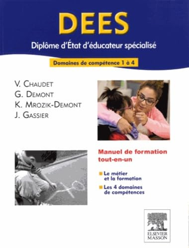 DEES - Diplôme d'Etat d'éducateur spécialisé: Domaines de compétences 1 à 4