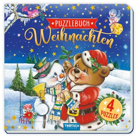 Trötsch Pappenbuch Puzzlebuch Weihnachten: Beschäftigungsbuch Entdeckerbuch Puzzlebuch