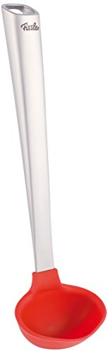 Fissler Q! / Silikon-Schöpflöffel (27.4x10x8.5cm) Suppenkelle, Servierlöffel - spülmaschinengeeignet