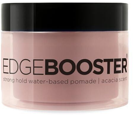 Style Factor Edge Booster Strong Hold Water-Based Pomade 3.38oz - Acacia Scent