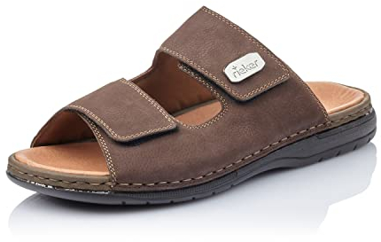 Rieker Frühjahr/Sommer 25590 herr Pantoletter ,Brun Moro 25 ,44 EU