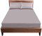 Easy Care Deep Fitted Sheets Double Bed (25 cm), Breathable & Lightweight Plain Dyed Double Bed Sheet, Non Iron Polycotton Elasticated Corner Bedding Double Fitted Sheet, Grey