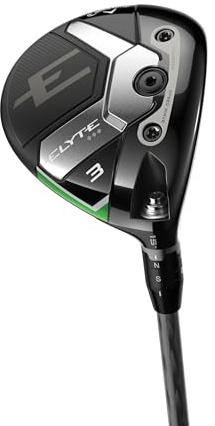 Callaway Unisex – Erwachsene CG FW Manta TD Club_Wood, schwarz/Chrom, 4 1/4