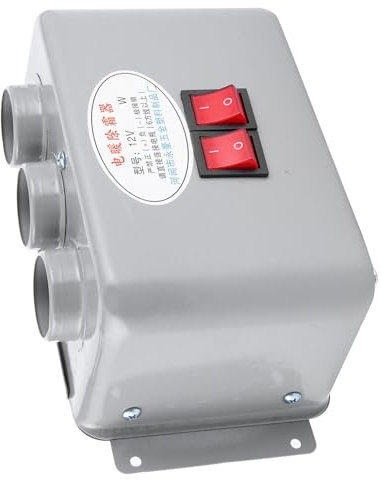 Phefop Autoheizung, Heizstufe 80-100°C, 12V, Auto-Heizlüfter, Elektroheizung, Kabelgebunden 24v Auto heizung,12v heizung