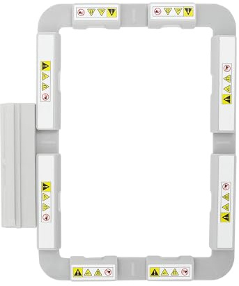 Sew Tech Magnetic Embroidery Hoop for Brother Innovis NQ1700E NQ1600E NQ1400E NQ3600D NV880E Dream Machine 2 XV8550D Quattro 6000D VE2200 Luminaire XP2 XP3 V7 VM5200 Stellaire XE1 XJ1(5x7, SA439MK)