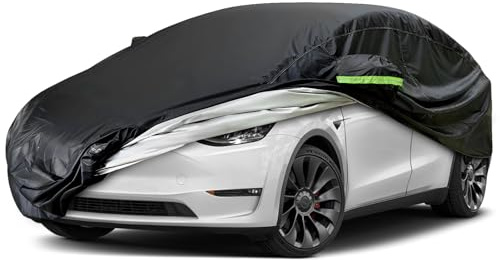 Housse de protection pour voiture, imperméable, 415 x 170 x 150 cm, protection contre la grêle, idéale pour toutes les saisons, pour extérieur, protection contre le soleil, la poussière et les rayons