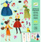 Djeco - Paper Dolls und Sticker Massive Fashion Papierpuppen