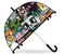 Kids Euroswan Regenschirm, Glockenschirm 46 cm, Minecraft