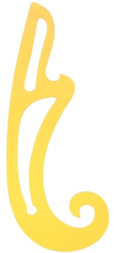 COHEALI RèGle De DéCoupe De Courbes Pour VêTements Outil De Gabarit De Dessin Technique RèGle Courbe Couture Multifonctionnelle 16.34In Plastique Flexible RéSistante À L'Abrasion