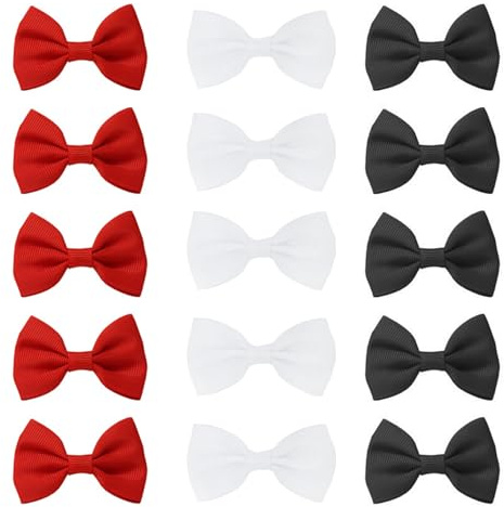 15 Pieces Of Children'S Bow Hair Clips, Girls' Hair Accessories, Cute Hair Clips, Bow Decoration, Clothing Styling Accessories