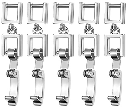 Lot de 5 rallonges de bijoux pour fabrication de bijoux
