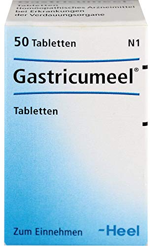 Gastricumeel 50 Stück - Die natürliche Unterstützung bei Magenbeschwerden, Sodbrennen & Verdauungsstörungen – Für ein ausgeglichenes Wohlbefinden | MADE IN GERMANY