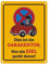 Dies ist ein Garagentor - nur ein Esel parkt davor Metallschild in 15x20 cm ein originelles Blechschild mit witzigem Spruch für das Garagentor, um Falschparker zu warnen
