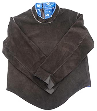 Degen Schwert Fechttrainer Uniform Fechtjacke für Erwachsene, Fechtanzug aus stichfestem Rindsleder, Schutzanzug für Fechtwettbewerbe, Florett-/Degen-/Säbel-Fechtanzug