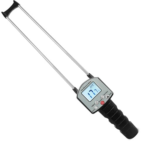 Misuratore digitale a doppia sonda per foraggio erba medica e tester retroilluminato portatile