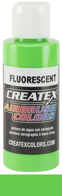 Airbrush Paint Createx Fluorescent Green 2oz (60ml) - CTX-5404