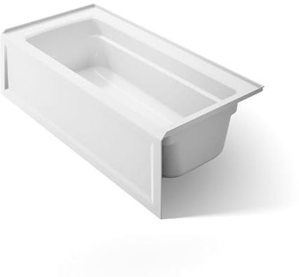Kohler 1948-RA-0 Archer® 66 x 32 alcove bath, right drain, White
