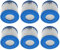 WuYan Filtri a Cartuccia per Piscina Tipo I, per Best-Way 58381,per filtri Cartuccia Filtro di Ricambio(6 Pezzi)