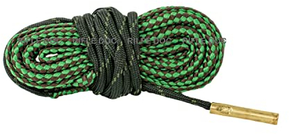 Rifle Doc Laufreinigungsschnur Kaliber 5,56mm | Cal .22 .223, Waffenreinigungsset, Putzschnur mit integrierter Bronze-Bürste, zur Laufreinigung & entölen, waschbar, reißfest