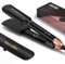 Terviiix Hair Straighteners 45MM, AKT Ceramic Professionl Flat Iron, ARC Non-Snagging Floating Coated Design, Adjustable Temperature, 15s Ultra Fast Heating, Dual Voltage, Auto Shut Off, (UK Plug)