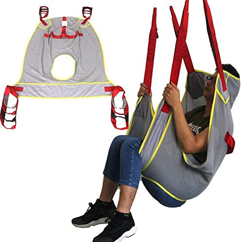 Attrezzatura di Sollevamento Medica per Sollevatore di pazienti, Imbracatura di Sollevamento in Rete Universale per Tutto Il Corpo, Cuscino di Sollevamento per Doccia, Vasca da Bagno, per Coscia, VI