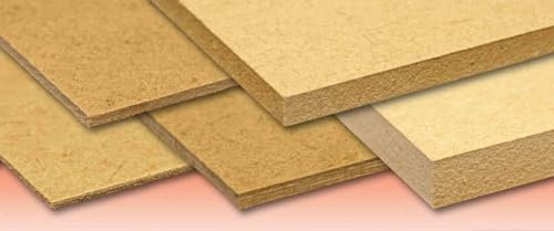 MDF Board Furniture Panel, MDF 6mm Thickness, Choose Your Panel Size Versatile Alternative to Cut To Size Crafts Hobby Sheets (1, 610mm x 610mm, 2 ft x 2 ft)