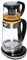 1500W Elektrischer Glas-Wasserkocher, 2.5L + 1L Thermo-Teekanne Kettle, Teemaschine Transparent Schnelles Aufheizen mit Kalkfilter für Tee, Kaffee, Milchpulver