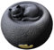 Gralara Urna Memorial para Gatos - Caja Funeraria Premium para Cenizas de Mascotas - Ángel de Resina para Recordar a tu Mascota - Contenedor de Recuerdo Durable y Emocional