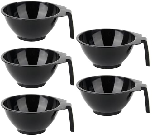 Color Mixing Bowl Large Capacity Stackable Tint Dyeing Accessories Color | 5 Pieces Hair Dyeing Bowl Accessories Hairstylist Tool Tint Dyeing Stackable Accessories Adults Professionals Beginners