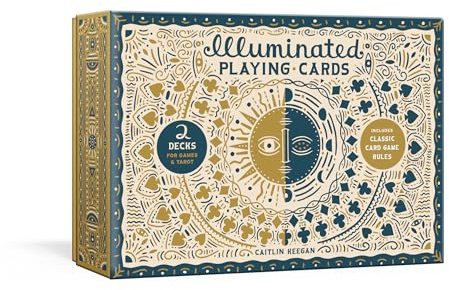 Illuminated Playing Cards: Two Decks for Games and Tarot