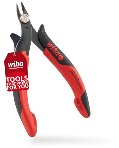Wiha Elektroniska vinklar avkylare utan chaflan, 128 mm, 5 1/8 (27388)