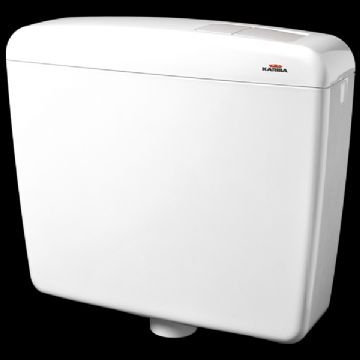 Kariba Serie 334100 Super Duo Cassetta Bianca Esterna a Zaino Doppio Pulsante