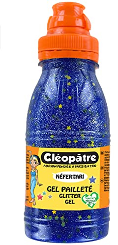 Cléopâtre - GP250-NIGHT Gel Pailleté Night flacon de 250 ml Bleu