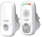 Hubble Listen Audio Baby Monitor with DECT Wireless Connectivity, Up to 50m Range, High Sensitivity Microphone, Visual Sound Level Indicator - White