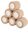 6 Rolls Self Adherent Cohesive Bandages, 5 cm x 4.5 m Non-Woven Cohesive Wrap Uses Include Wrist & Finger Tape Vet Tape Medical Tape Football Sock Tape Sports Tape, Complexion