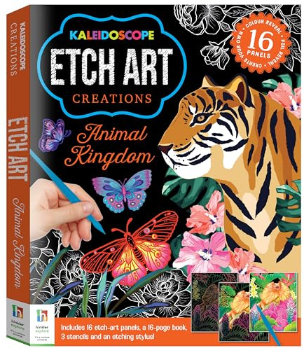 Kaleidoscope Etch Art Creations Animal Kingdom (Animals)