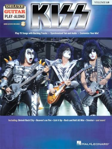 KISS DELUXE GUITAR PLAYALONG VOLUME 18
