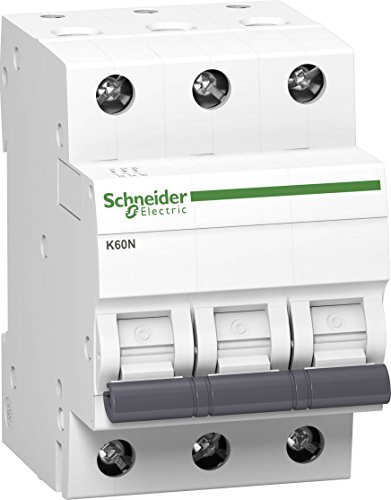 Schneider A9K01340 Leitungsschutzschalter K60N 3P, 40A, B Charakteristik, 6kA