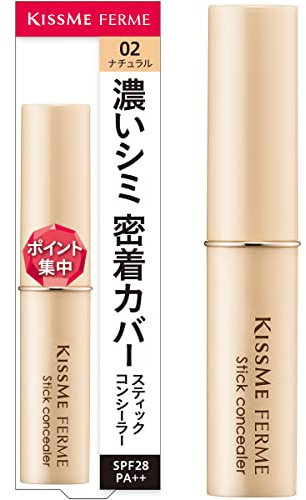 Kiss Me Ferme Stick Concealer 02 Natural - SPF28 PA++