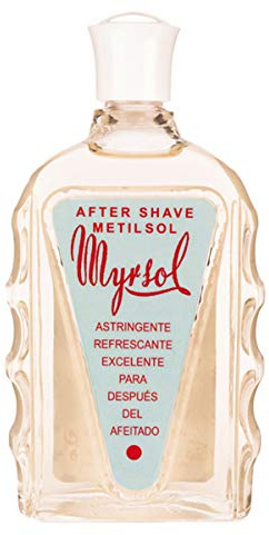 EUROSTIL Unisex After Shave MYRSOL NACH DER RASIERUNG METILSOL 180ML, Negro, Nur, 75469