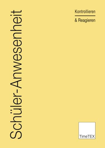 TimeTEX häfte elev närvaro A4