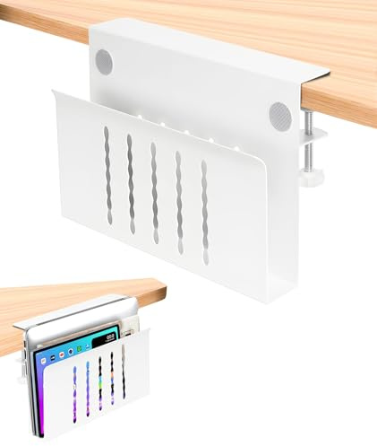 CnosDB Skrivbord Sidoförvaring, Skrivbordsförvaring Skrivbord SidoföRvaring Sida FöRvaring Inga Borrkabelhanteringsfack Gjorda Av StåL BäRbara Stativ StationäRa Kontor Och Hemma