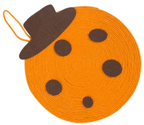Milisten Tapis à gratter pour Chat Planche à gratter griffoirs pour Chat la Nourriture pour Arbre à grattoir Jouets Suspendus pour ons Tapis à gratter en sisal pour